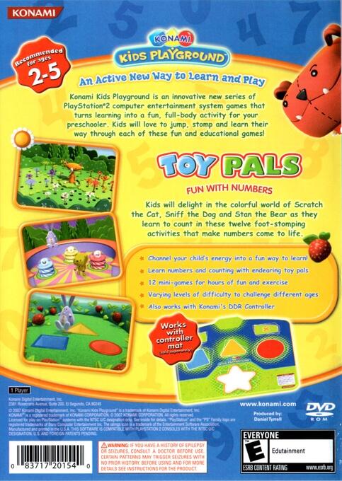Konami Kids Playground: Toy Pals Fun with Numbers