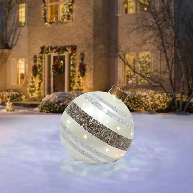 Christmas Ornament Holly Ball Outdoor Tree Decoration Christmas Balls for Yards - EX-STOCK Canada