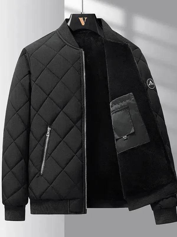 Veste Slim Fit en Coton Rembourré Fashion pour Hommes - Automne Hiver EX-STOCK Canada