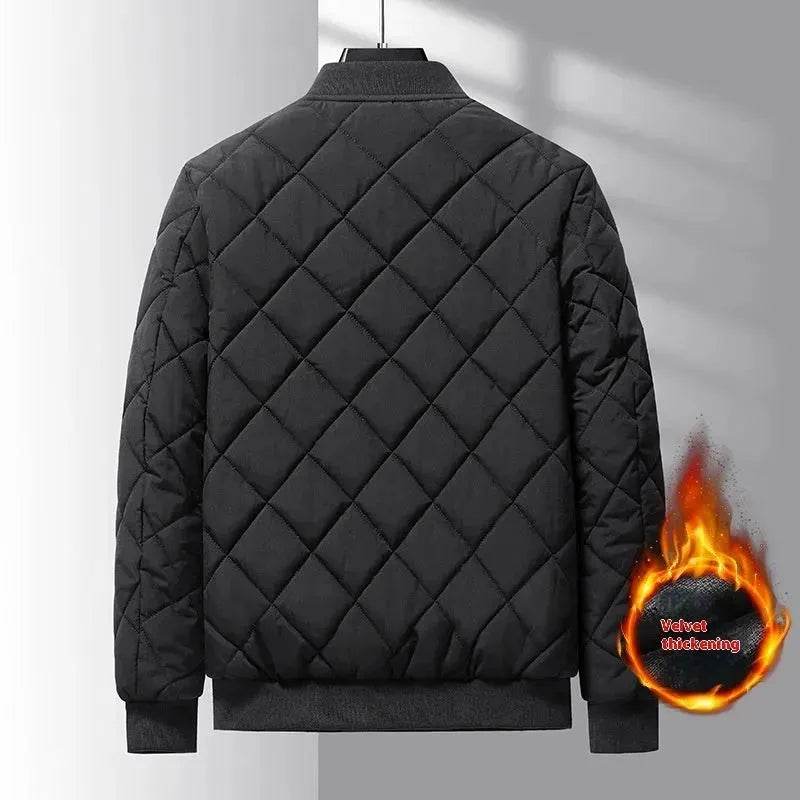 Veste Slim Fit en Coton Rembourré Fashion pour Hommes - Automne Hiver EX-STOCK Canada