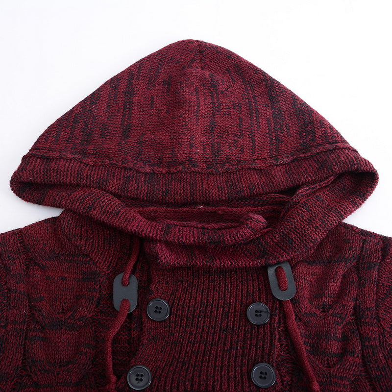 Turtleneck hooded sweater EX-STOCK Canada