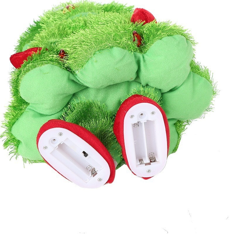 Wisted Wiggle Hip Christmas Tree Singing Dance Plush Toy Musical Doll Stuffed Animated Gift for Kid EX-STOCK Canada