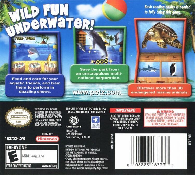 Petz Wild Animals: Dolphinz