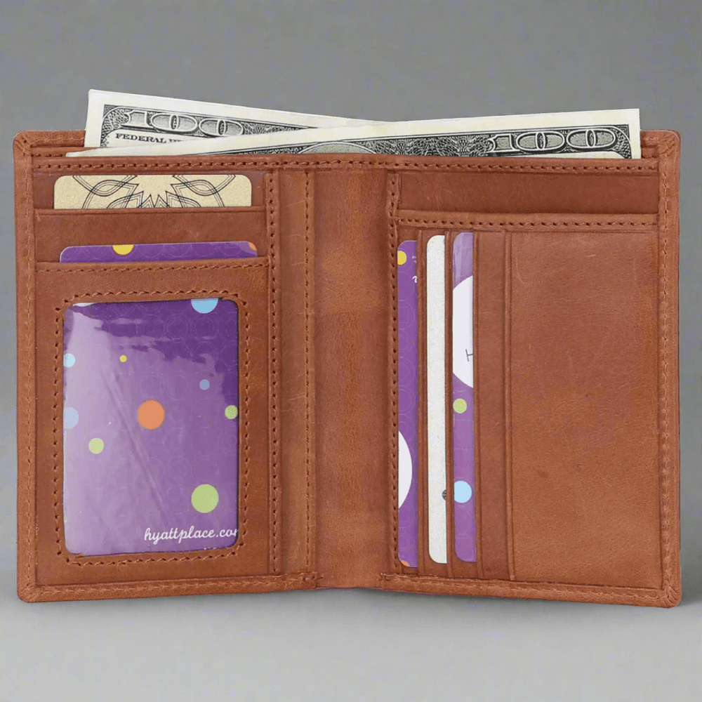 MET Men’s Upright Leather Wallet EX-STOCK Canada