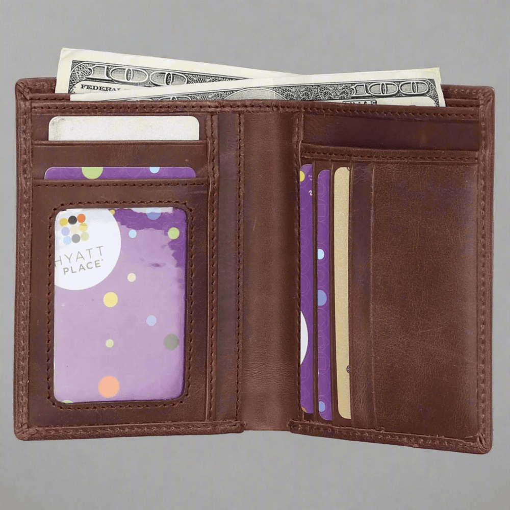 MET Men’s Upright Leather Wallet EX-STOCK Canada