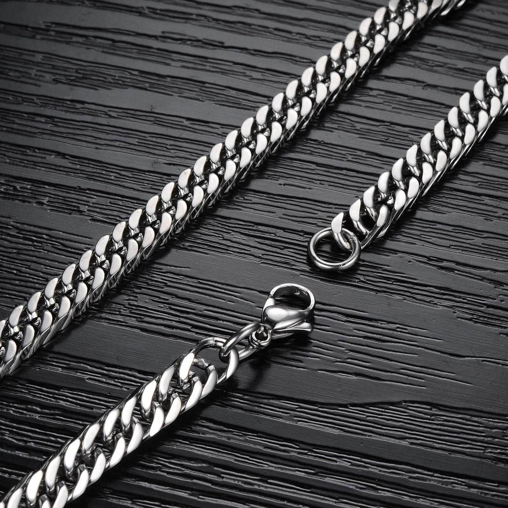 Man Necklaces Classical Stainless Steel Link Chain - EX-STOCK Canada