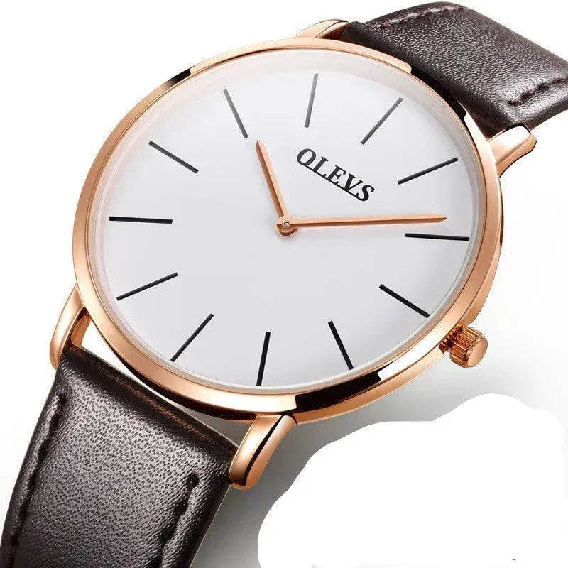 Ultra-thin quartz watch - EX-STOCK Canada