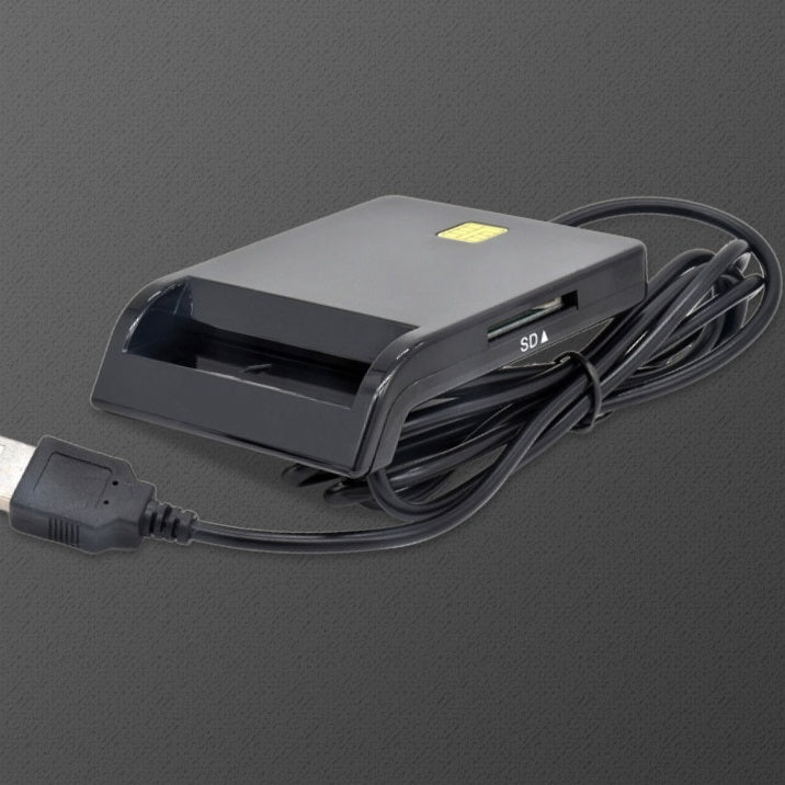 Smart All-in-One IC Card Tax Filing Reader – Black