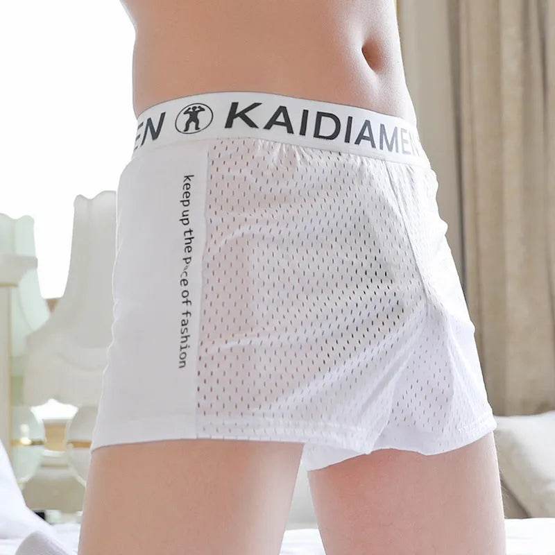 Men's Ice Silk Mesh Breathable KAIDIAMEN Boxers underwear - EX-STOCK Canada