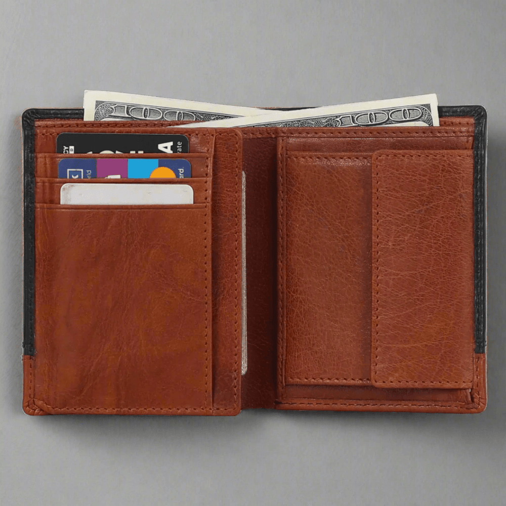 MET Men’s Upright Leather Wallet EX-STOCK Canada