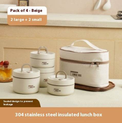 Portable PP 304 Stainless Steel Work Lunch Box - EX-STOCK Canada