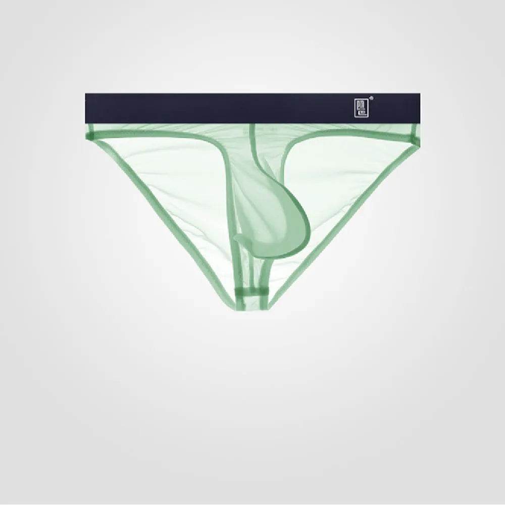 Underwear Men's Briefs Transparent Ice Silk Sexy Full Transparent Trendy Men's Personality Narrow Crotch Low Waist New - EX-STOCK Canada