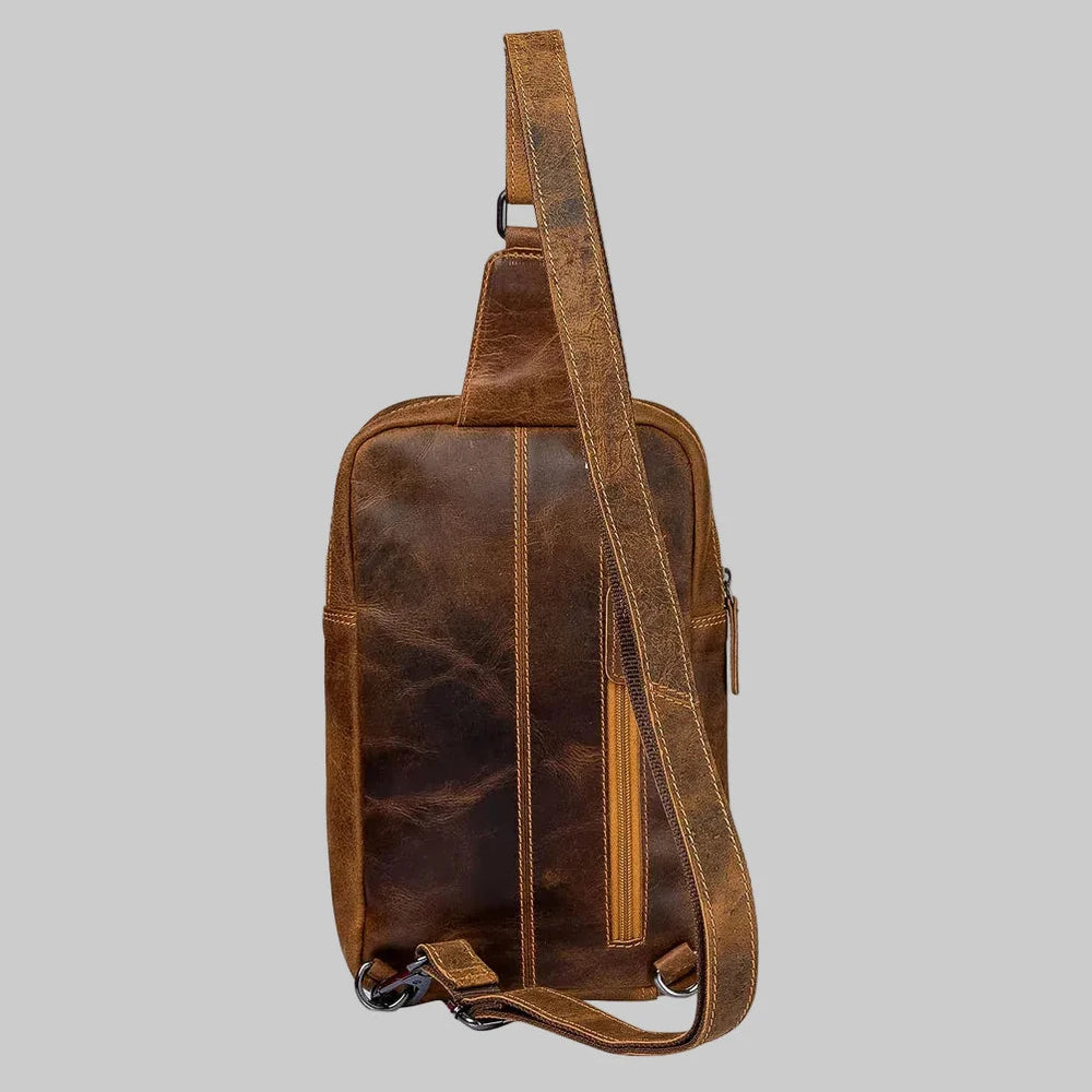 Greenwood Leather Hamilton Crossbody Bag Backpack