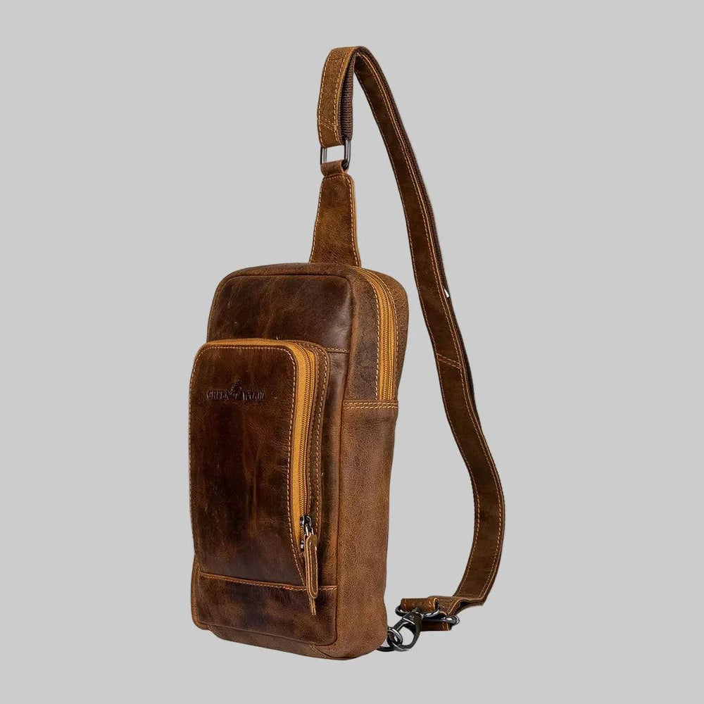 Greenwood Cuir Hamilton Sac à bandoulière Sac à dos - EX-STOCK Canada