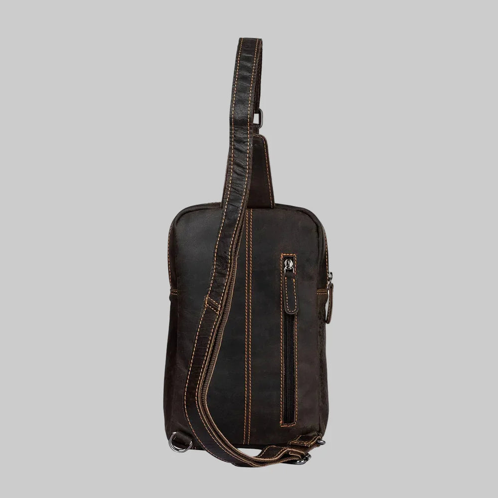 Greenwood Leder Hamilton Umhängetasche RucksackEX-STOCK Canada