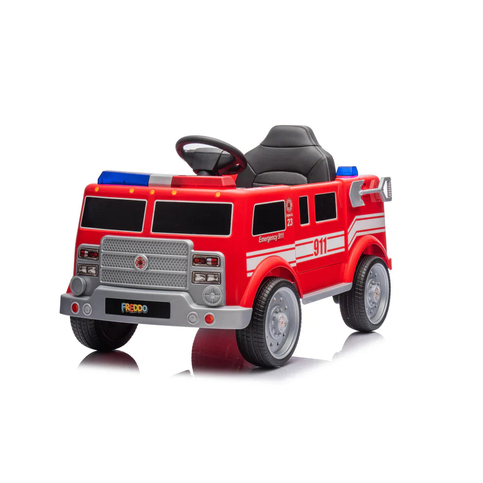 2026 Fire Truck 12V DELUXE Kids Ride On Car with Remote Control