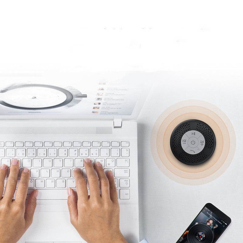 Portable Suction Subwoofer Stereo Waterproof Bluetooth Speaker - EX-STOCK Canada