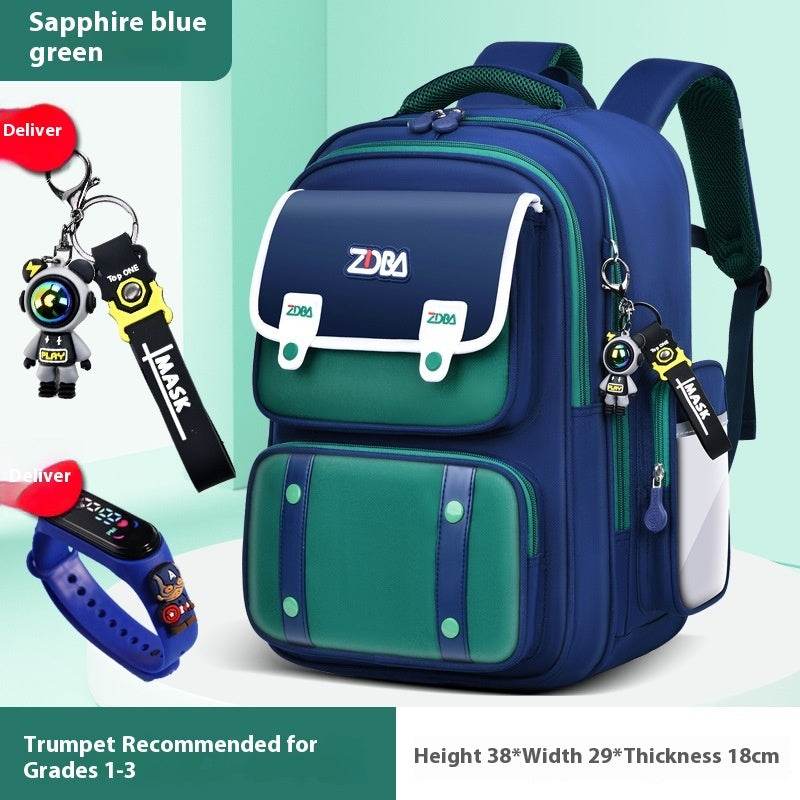 Elementary School Spine Protection Backpack Water resistant School bag - EX-STOCK Canada