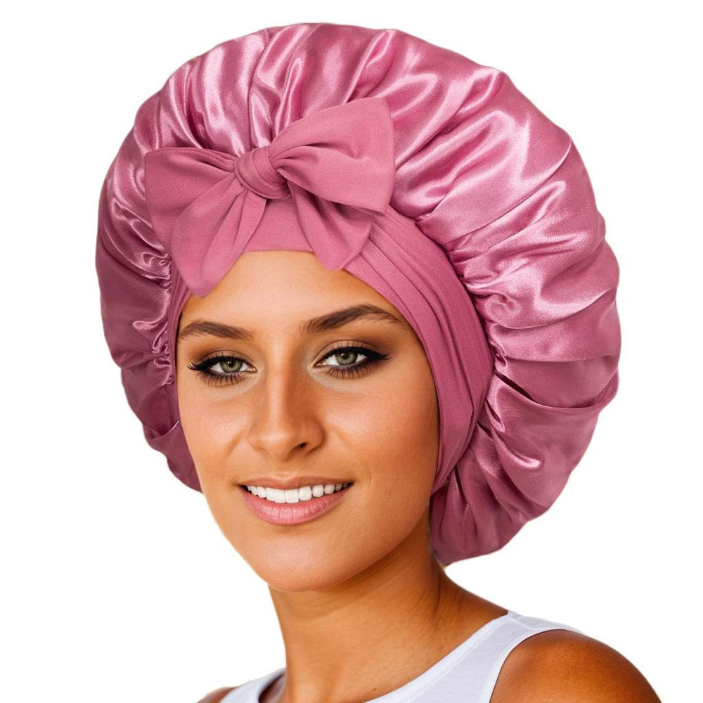 Silk Hair Bonnet For Sleeping Satin bonnet for curly hair - EX-STOCK Canada
