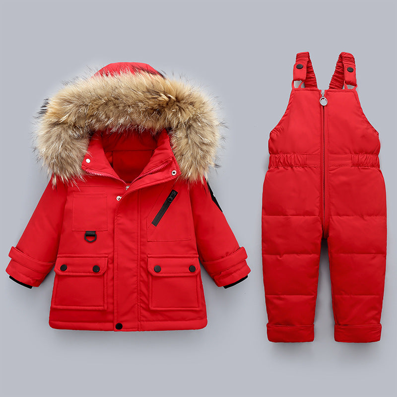 Winter Baby Boy's Down Jacket Suit | EX-STOCK product gallery photo 10