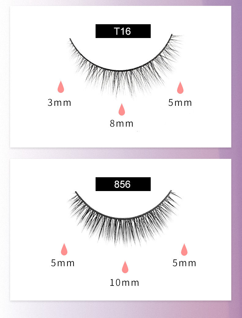 Reusable Magnetic Self-Adhesive Eyelashes No Eyeliner Or Glue Needed False Lashes Stable And Easy To Put On Natural Look And Waterproof Fake Eyelashes EX-STOCK Canada