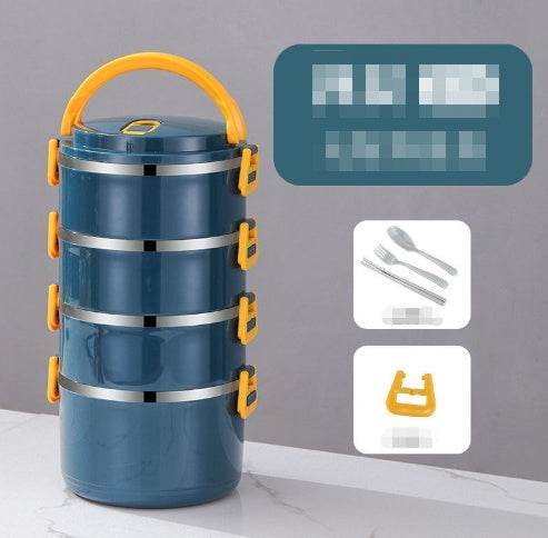 Multilayer Thermal Stainless Steel Insulated Lunch Box for Adults - EX-STOCK Canada