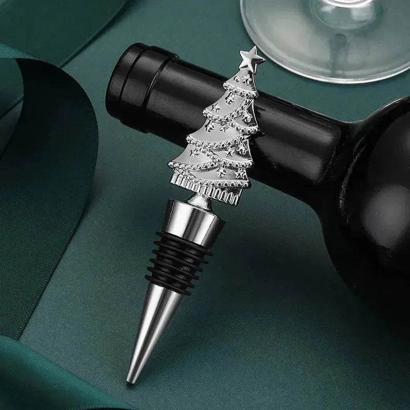 Creative Christmas Tree Wine Stopper Sealed Wine Bottle Stopper - EX-STOCK Canada