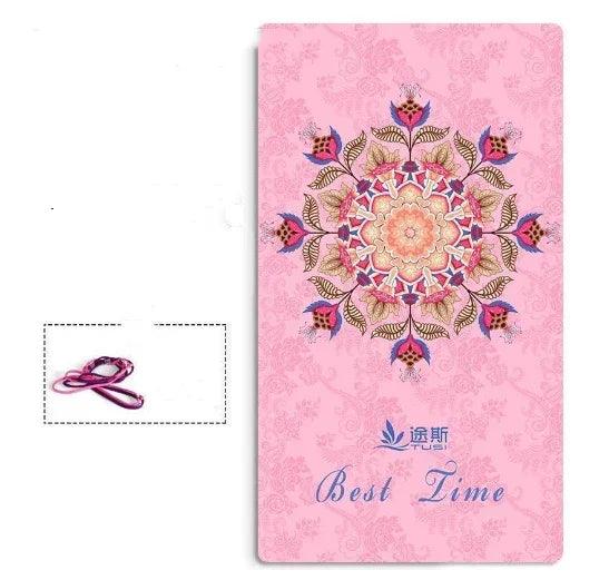 Tapis de yoga débutant fitness yoga en caoutchouc antidérapantEX-STOCK Canada