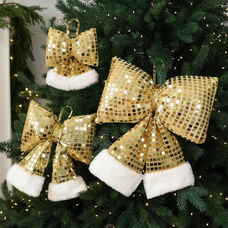 Décoration de sapin de Noël en arc miroirEX-STOCK Canada