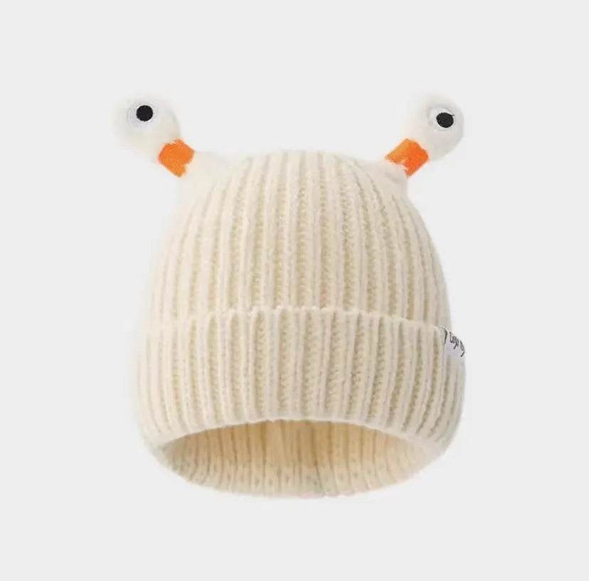 New Cute Luminous Fall Winter Warm Ear Protection Wool Cartoon All-matching Knitted Beanie Hat - EX-STOCK Canada