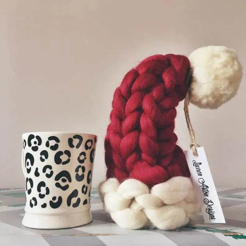 Super Thick Iceland Yarn Christmas Hat Christmas Tree Decorative Hat - EX-STOCK Canada