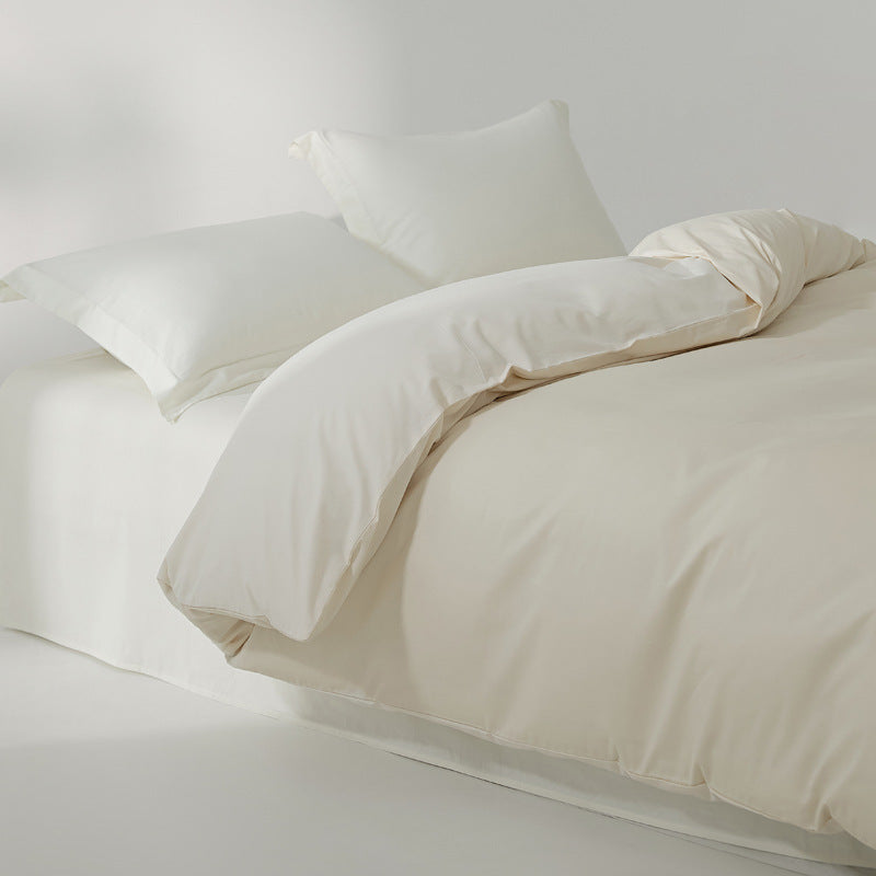 100 Cotton Sanding Duvet Cover Autumn And Winter Thickening Solid Color EX-STOCK Canada