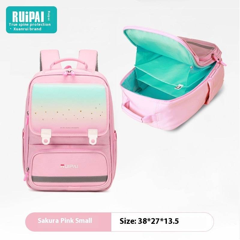 Primary School Student Schoolbag Burden Reduction Spine Protection - EX-STOCK Canada