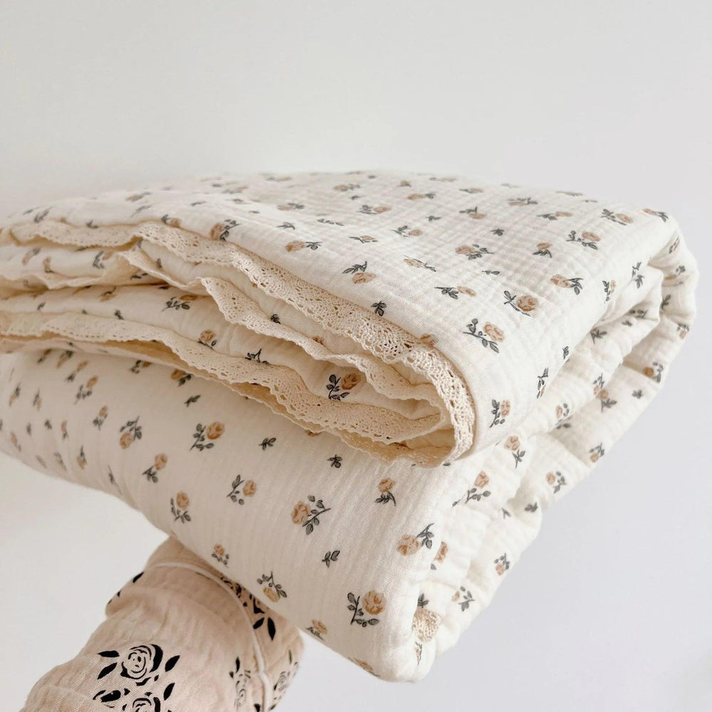 Couette fine d'été en gaze double couche de coton pur Classe A pour climatisationEX-STOCK Canada