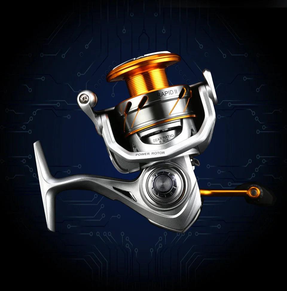 All Metal Long Cast Speed Ratio Fishing Reel EX-STOCK Canada