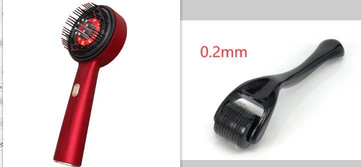 Electric Massage Comb Home Scalp Drain Comb Red Light Anti-slip Hair Care Multi-functional Massage Comb EX-STOCK Canada