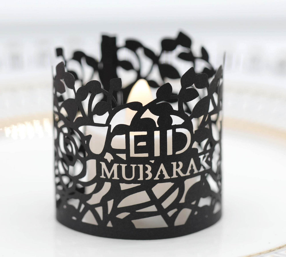 MOQ200 Ramadan Electronic Candle Lampshade Laser Cutout - EX-STOCK Canada