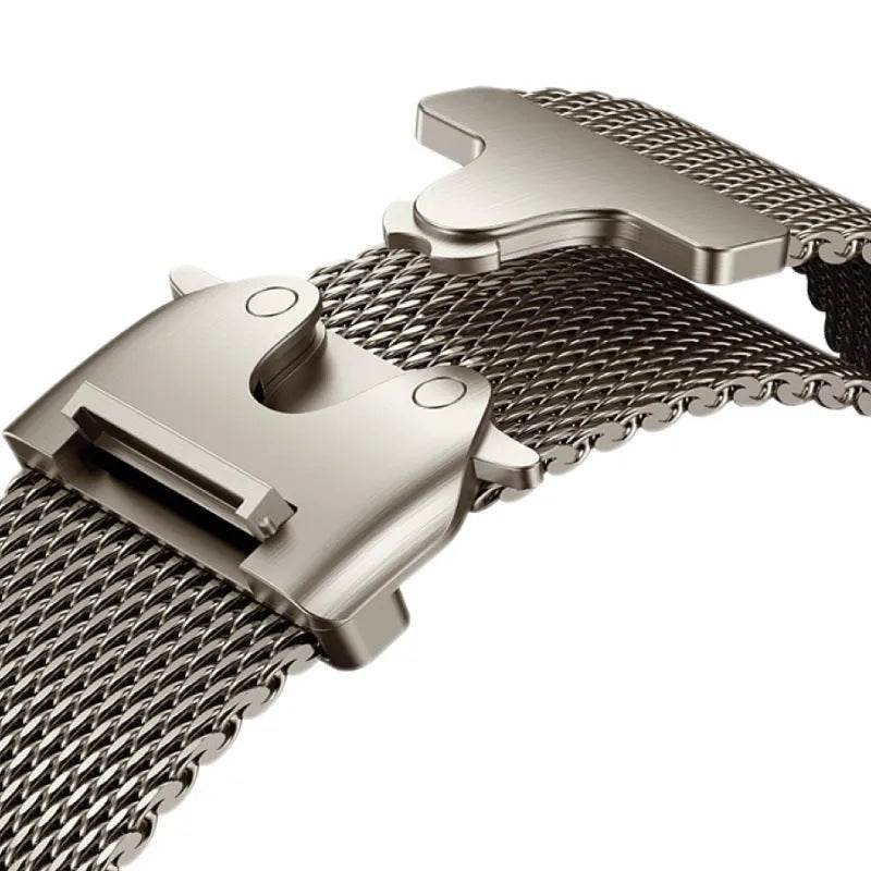 Fashion Titanium Parachute Buckle Milanis Watch Strap - EX-STOCK Canada