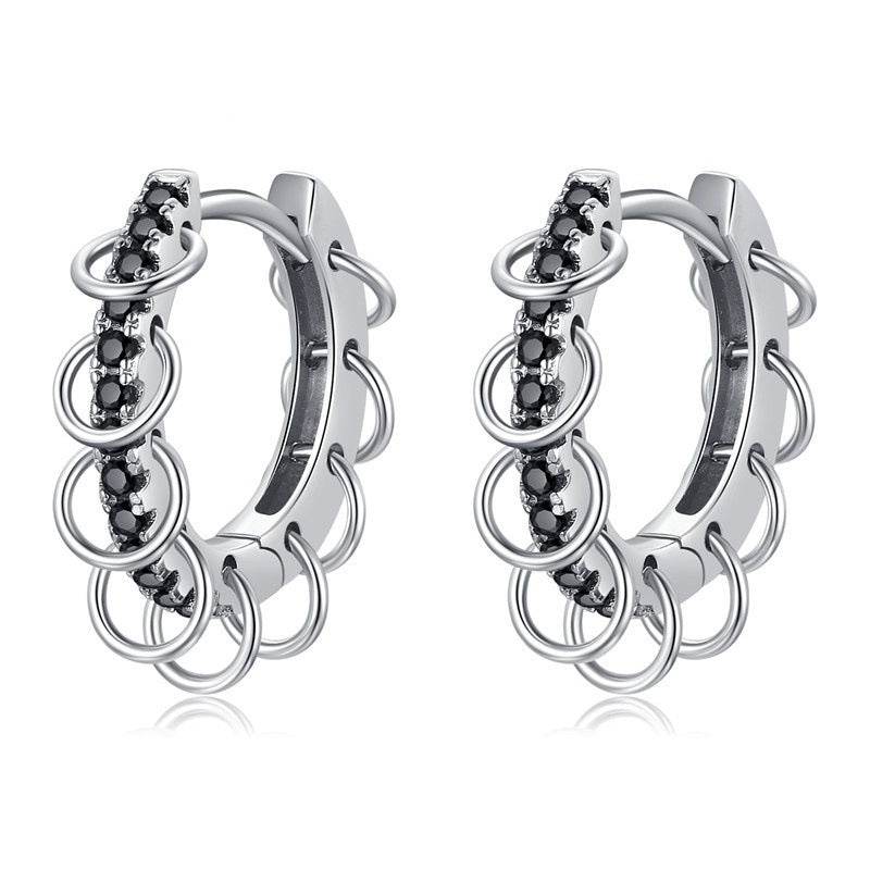 European And American Design Zircon Copper Ear Buckle Simple And Advanced Earring - EX-STOCK Canada
