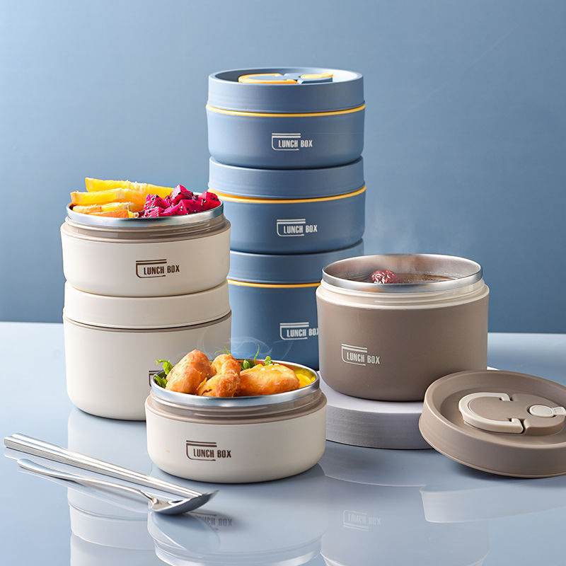 Portable Self-heating Japanese Multi Layer Thermal Insulated Lunch Box for Adult. - EX-STOCK Canada