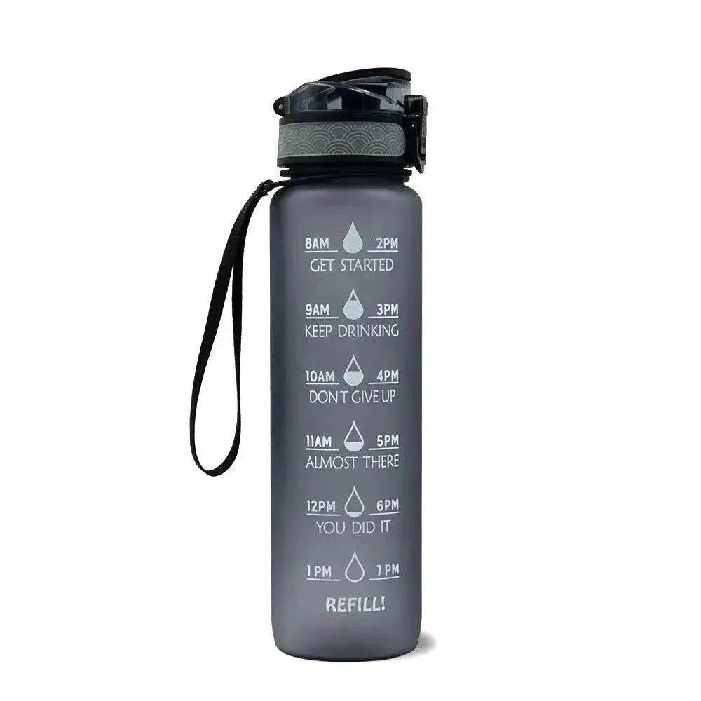 1L Tritan Hydrated Water Bottle for Sport Fitness - EX-STOCK Canada