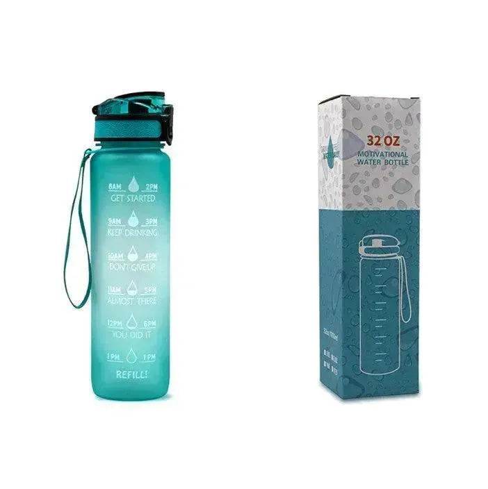1L Tritan Hydrated Water Bottle for Sport Fitness - EX-STOCK Canada