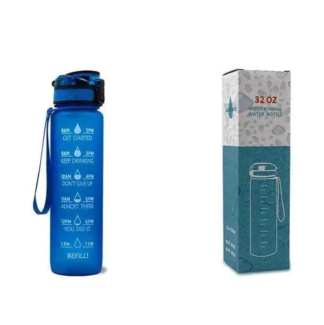 1L Tritan Hydrated Water Bottle for Sport Fitness - EX-STOCK Canada