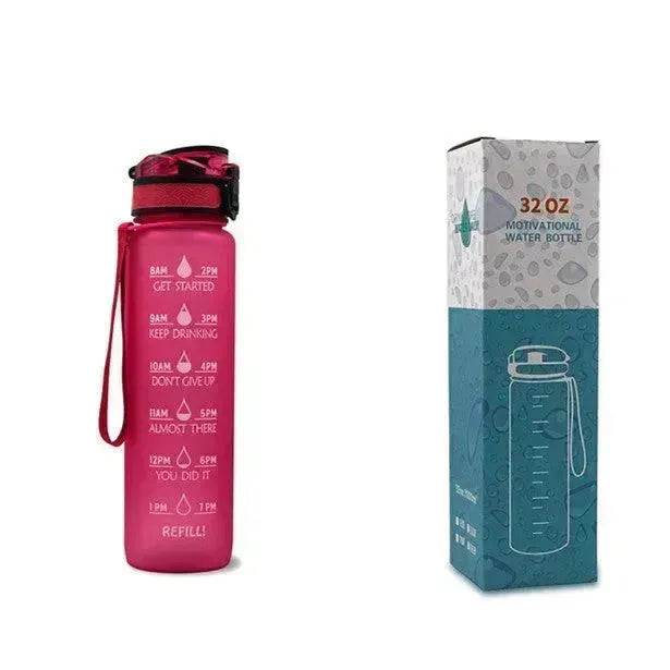 1L Tritan Hydrated Water Bottle for Sport Fitness - EX-STOCK Canada