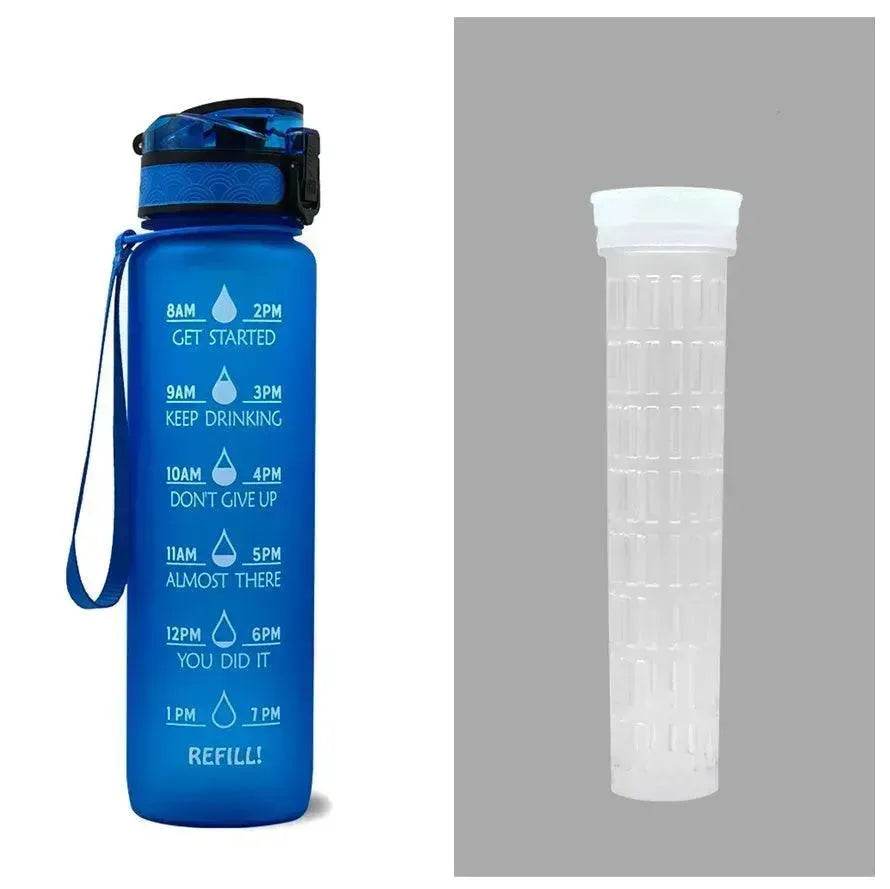 1L Tritan Hydrated Water Bottle for Sport Fitness - EX-STOCK Canada