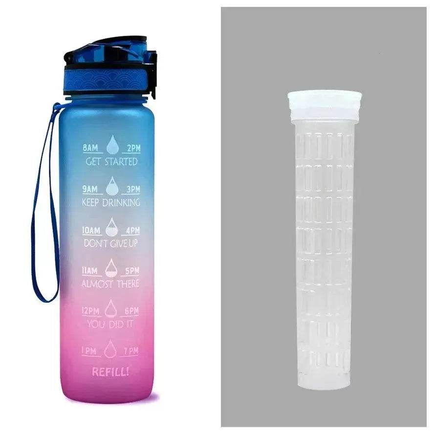 1L Tritan Hydrated Water Bottle for Sport Fitness - EX-STOCK Canada