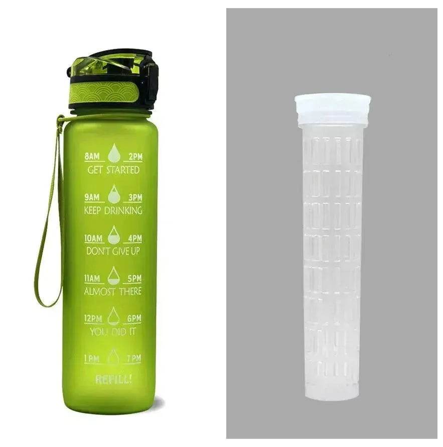 1L Tritan Hydrated Water Bottle for Sport Fitness - EX-STOCK Canada