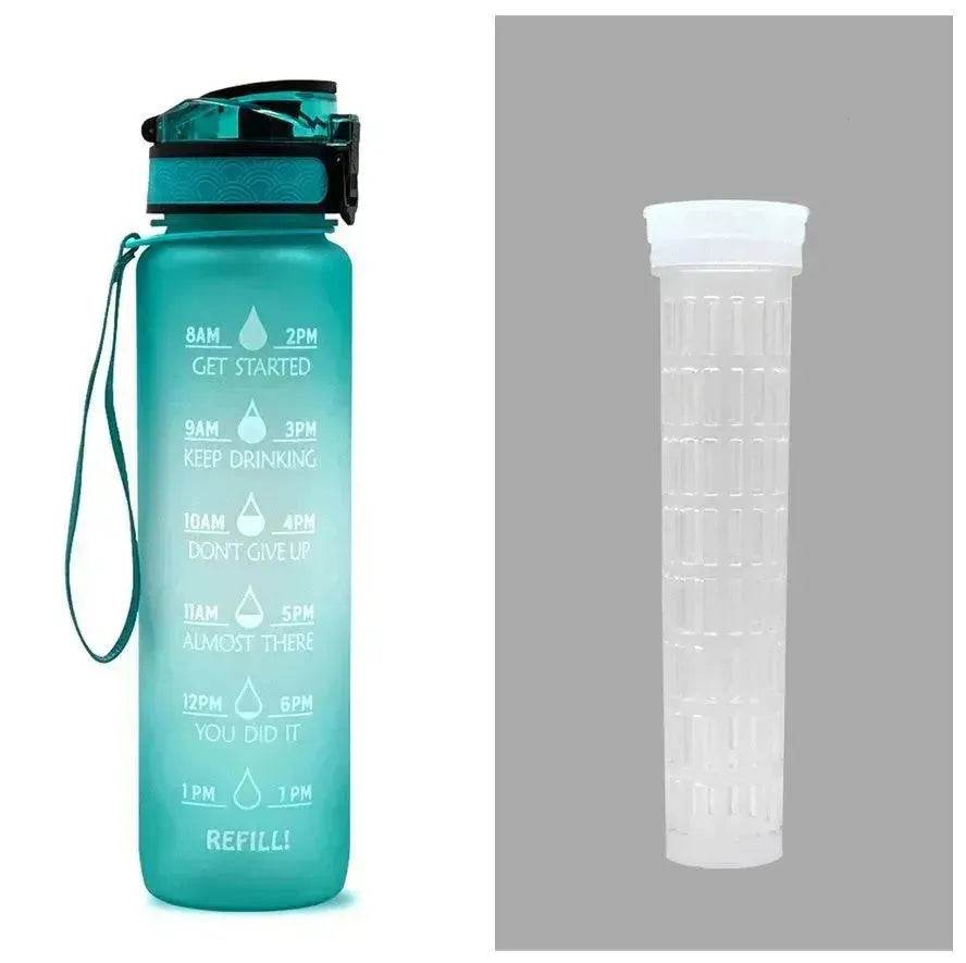 1L Tritan Hydrated Water Bottle for Sport Fitness - EX-STOCK Canada
