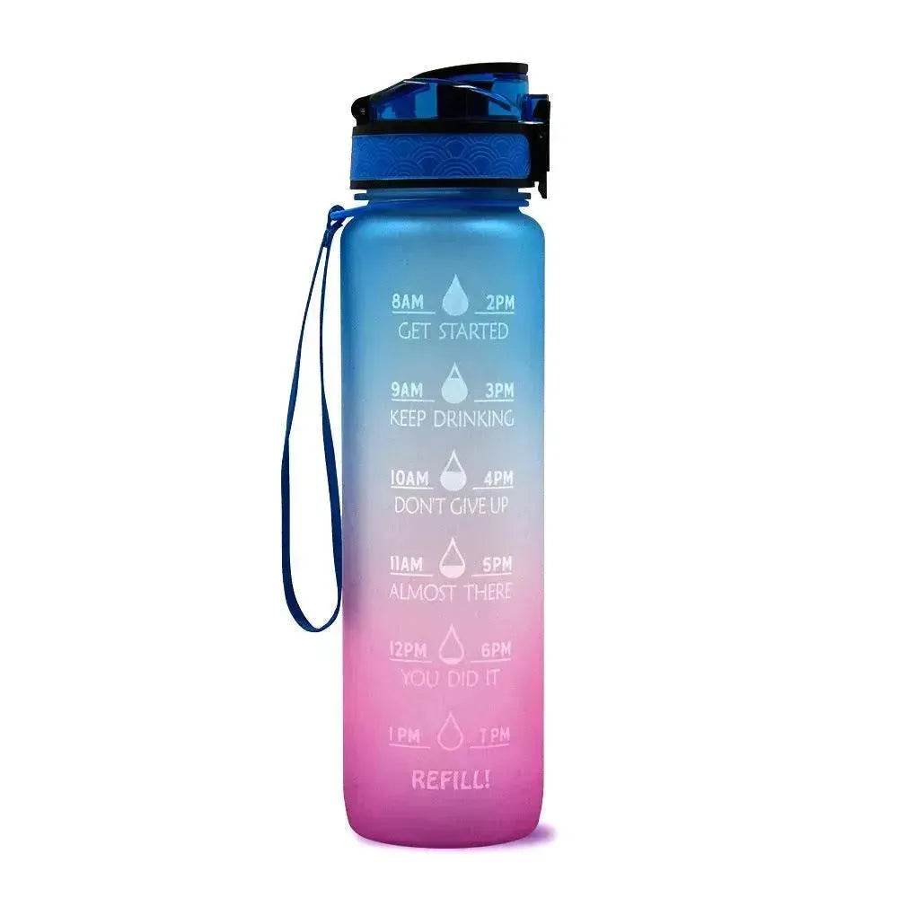 1L Tritan Hydrated Water Bottle for Sport Fitness - EX-STOCK Canada
