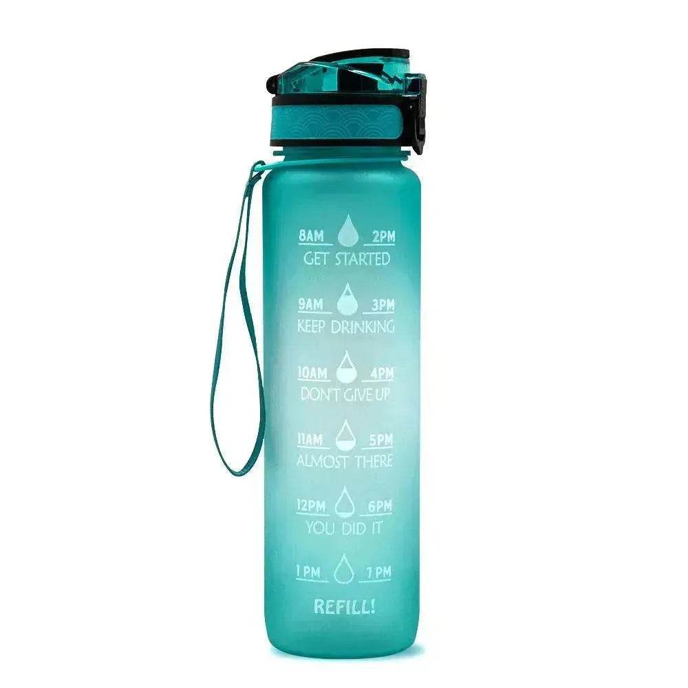 1L Tritan Hydrated Water Bottle for Sport Fitness - EX-STOCK Canada
